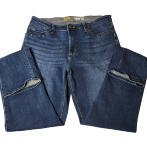 Lee Skinny Leg Jeans Mid Rise 14 Long Dark Blue